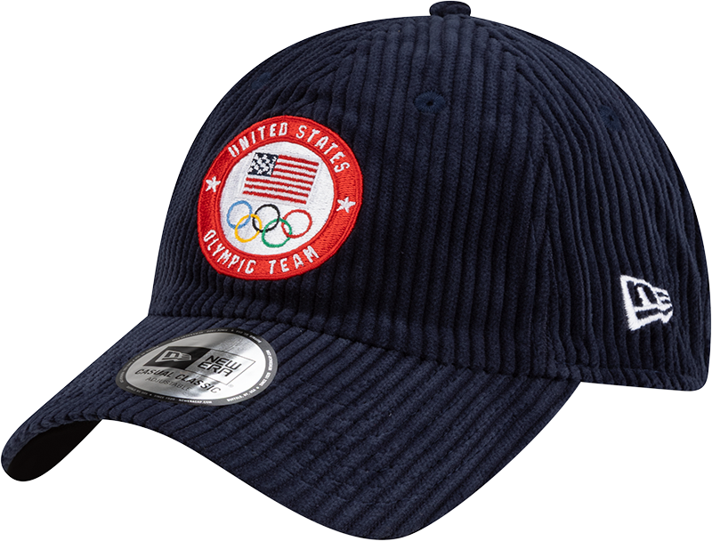 Team USA Winter Olympics Corduroy Casual Classic Adjustable Hat