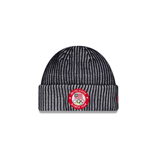 Team USA Winter Olympics Cuff Knit Beanie Hat - New Era Cap