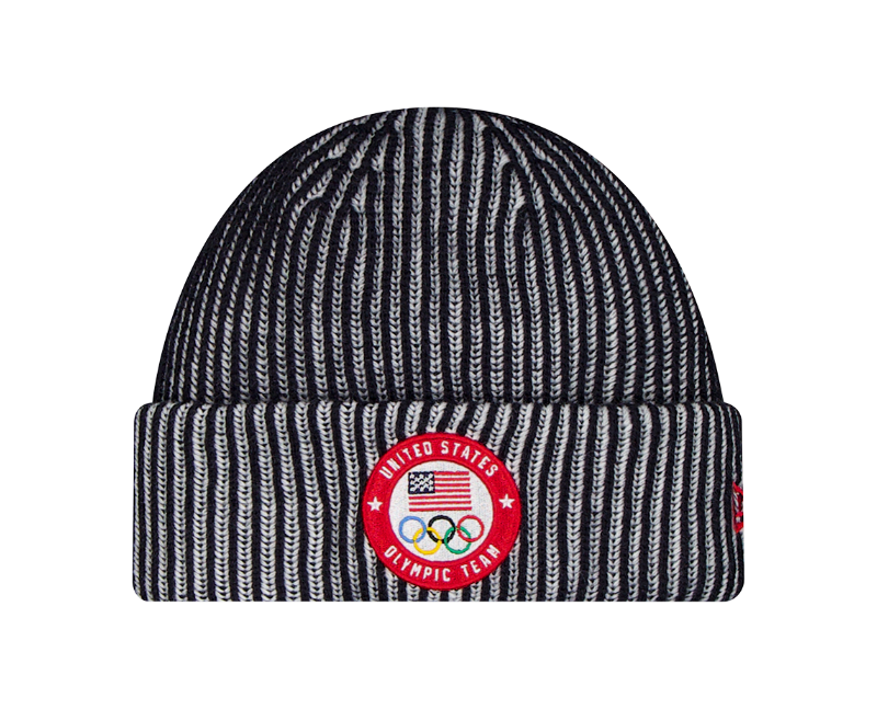 Team USA Winter Olympics Cuff Knit Beanie Hat