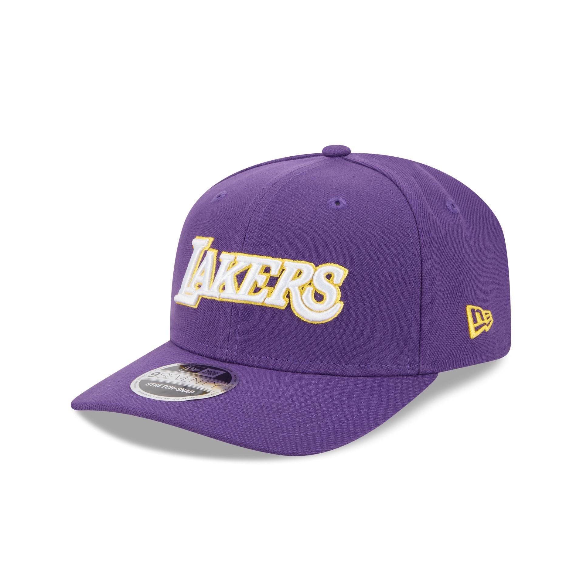 Los Angeles Lakers 2025 Statement Edition 9SEVENTY Stretch-Snap Hat