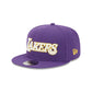 Los Angeles Lakers 2025 Statement Edition 9FIFTY Snapback Hat