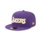 Los Angeles Lakers 2025 Statement Edition 59FIFTY Fitted Hat
