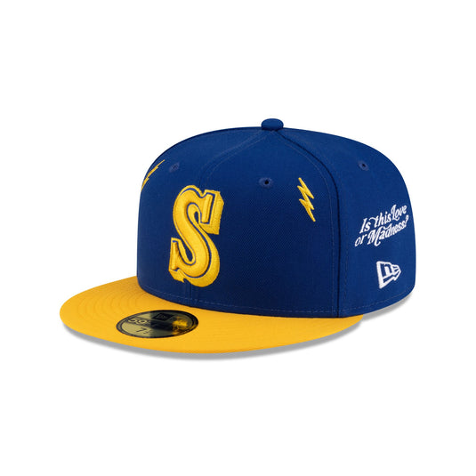 Diet Starts Monday x Seattle Mariners Lightening Bolts 59FIFTY Fitted Hat - New Era Cap