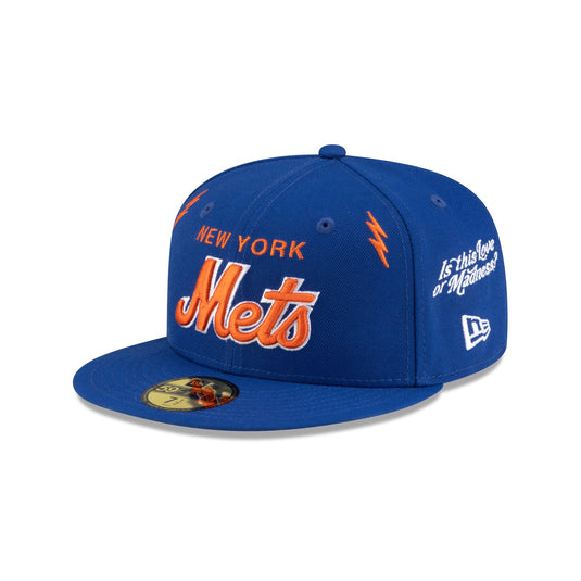 Diet Starts Monday x New York Mets Lightening Bolts 59FIFTY Fitted Hat - New Era Cap