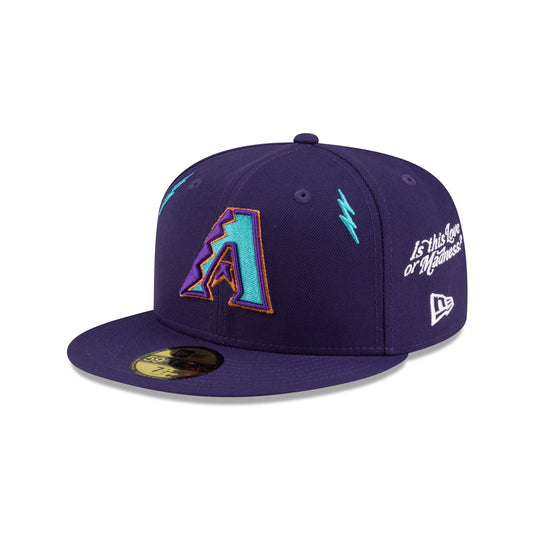 Diet Starts Monday x Arizona Diamondbacks Lightening Bolts 59FIFTY Fitted Hat - New Era Cap