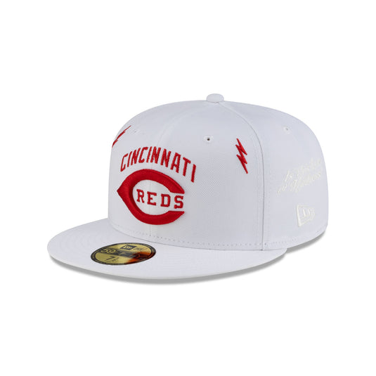 Diet Starts Monday x Cincinnati Reds Lightening Bolts 59FIFTY Fitted Hat - New Era Cap