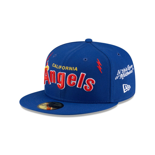 Diet Starts Monday x Los Angeles Angels Lightening Bolts 59FIFTY Fitted Hat - New Era Cap