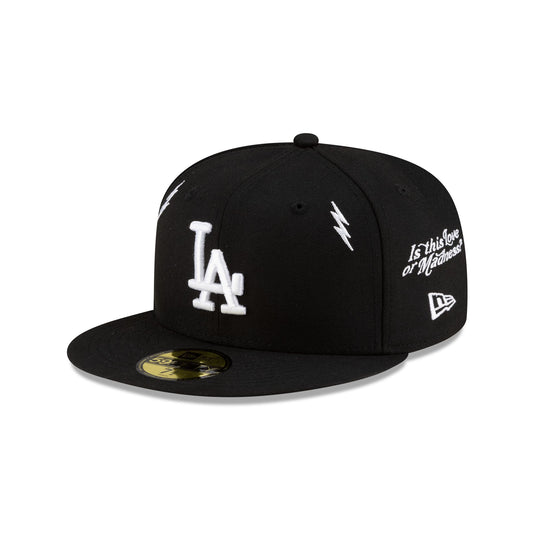 Diet Starts Monday x Los Angeles Dodgers Lightening Bolts 59FIFTY Fitted Hat - New Era Cap