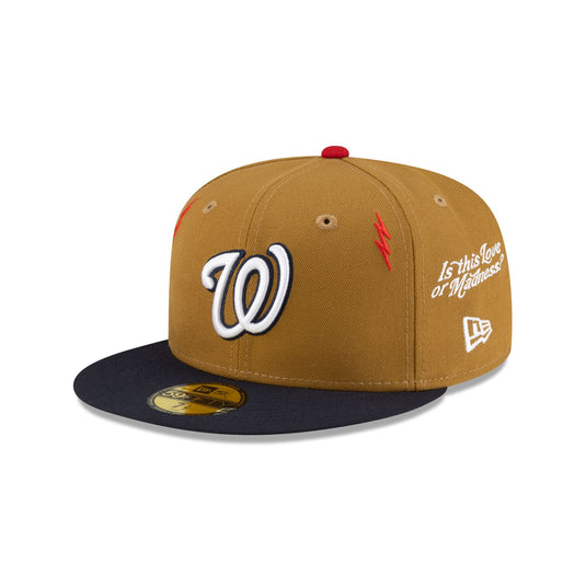 Diet Starts Monday x Washington Nationals Lightening Bolts 59FIFTY Fitted Hat - New Era Cap