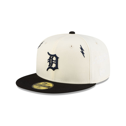 Diet Starts Monday x Detroit Tigers Lightening Bolts 59FIFTY Fitted Hat - New Era Cap