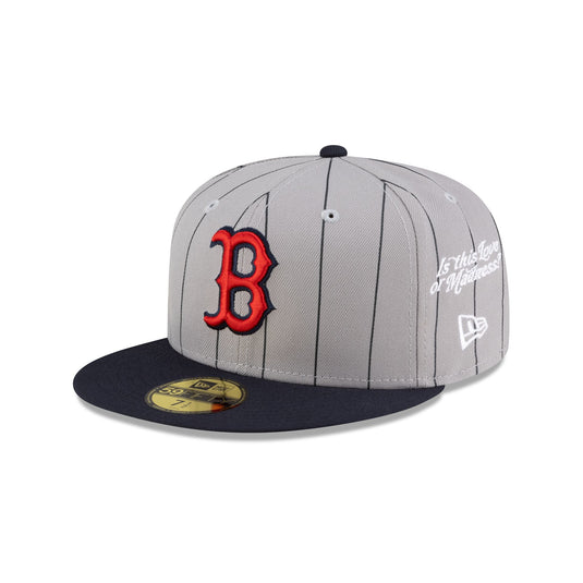 Diet Starts Monday x Boston Red Sox Pinstripe 59FIFTY Fitted Hat - New Era Cap