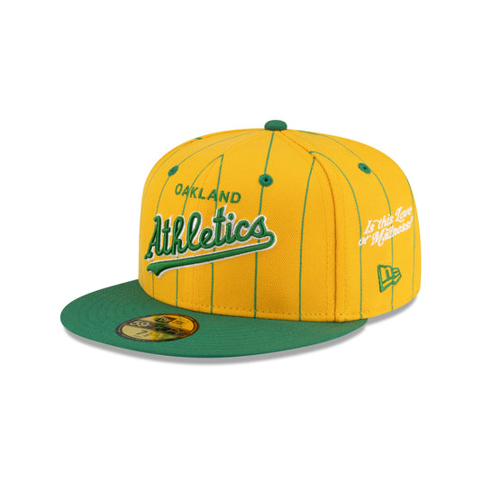 Diet Starts Monday x Athletics Pinstripe 59FIFTY Fitted Hat - New Era Cap