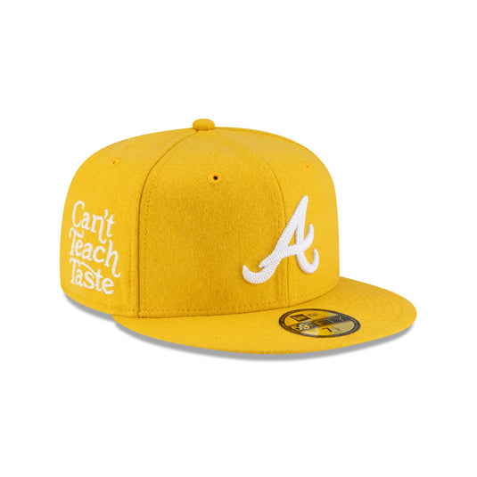 Diet Starts Monday x Atlanta Braves Gold Wool 59FIFTY Fitted Hat - New Era Cap