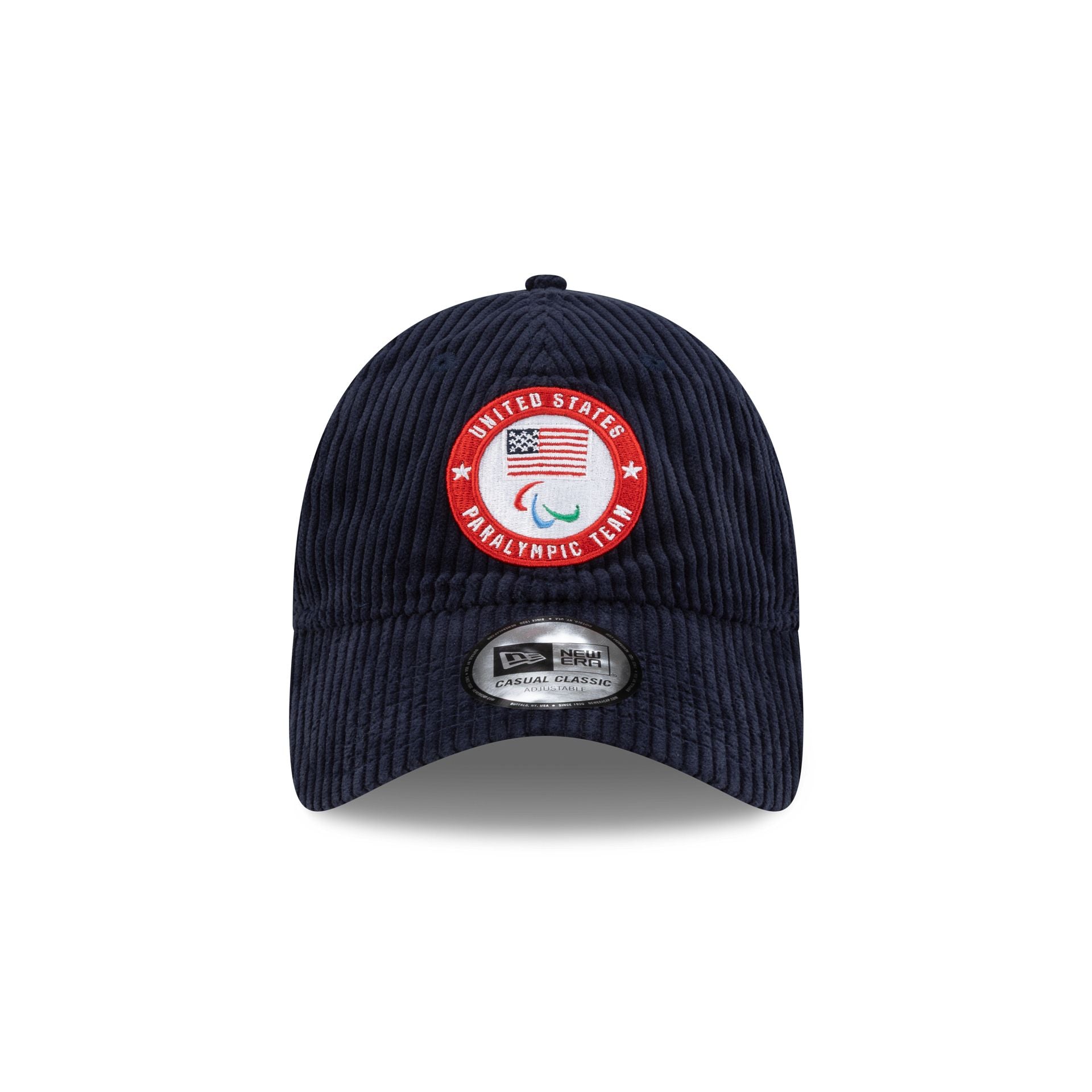 Team USA Winter Paralympics Corduroy Casual Classic Adjustable Hat