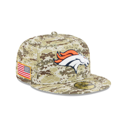 Denver Broncos 2025 Salute to Service Fan Gear 59FIFTY Fitted Hat - New Era Cap