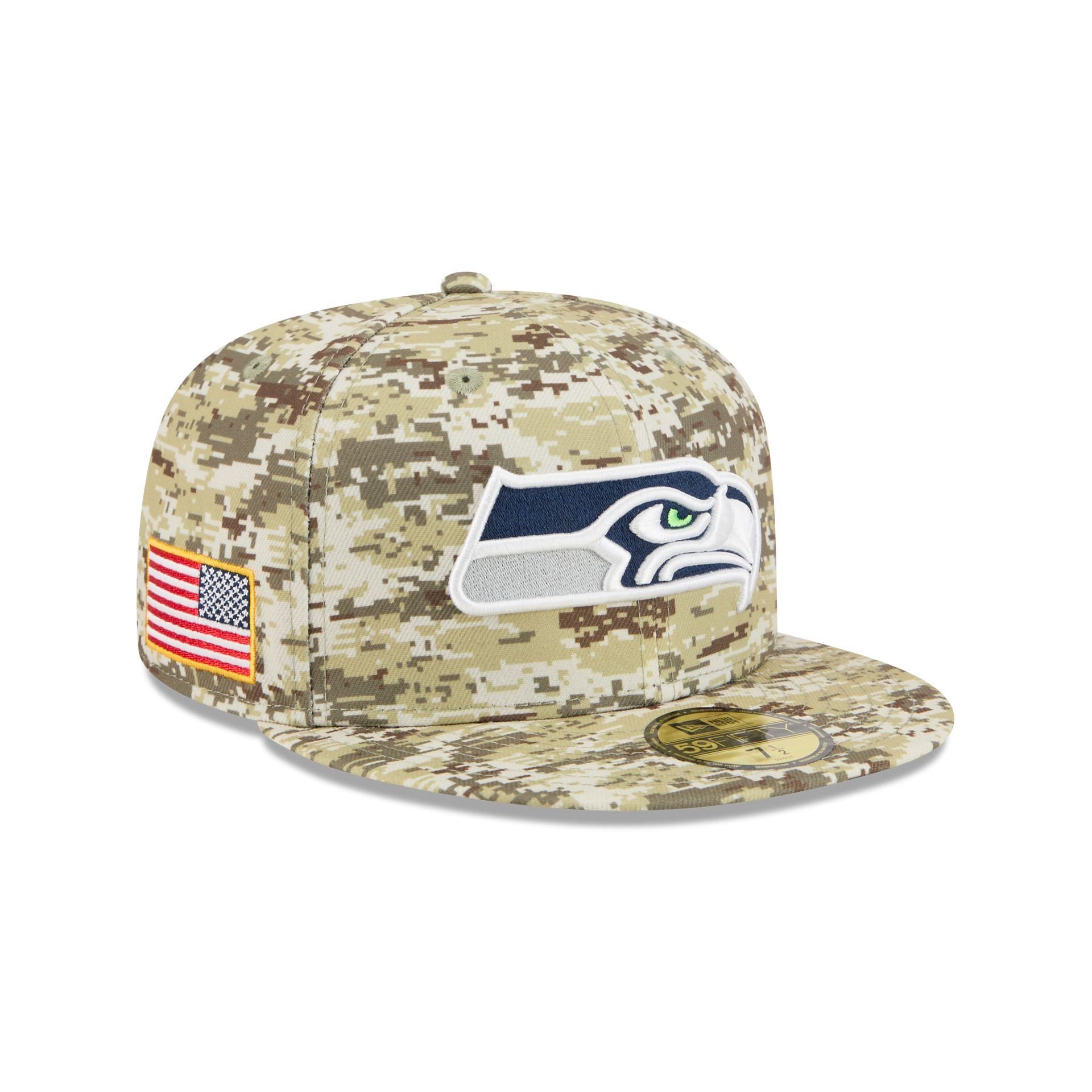 Salute To Service Seahawks Baseball Cap Seattle Seahawks 2025