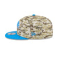 Detroit Lions 2025 Salute to Service Fan Gear 9FIFTY Snapback Hat