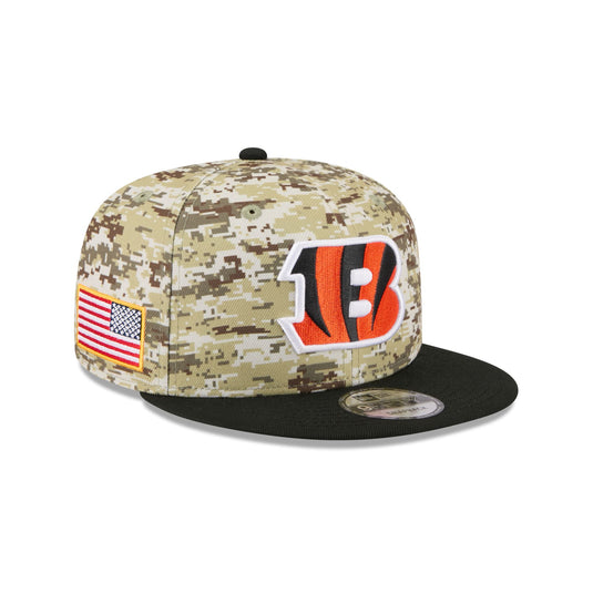 Cincinnati Bengals 2025 Salute to Service Fan Gear 9FIFTY Snapback Hat - New Era Cap