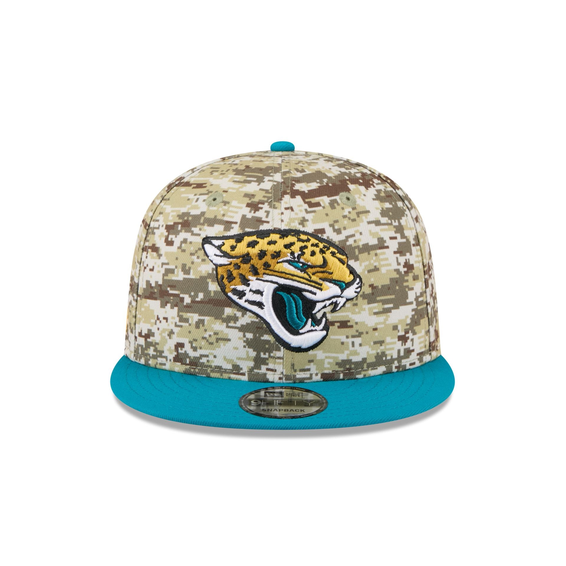 jacksonville jaguar gear Jacksonville Jaguars 2025 Salute to Service Fan Gear 9FIFTY Snapback Hat, Green, by New Era