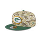 Green Bay Packers 2025 Salute to Service Fan Gear 9FIFTY Snapback Hat