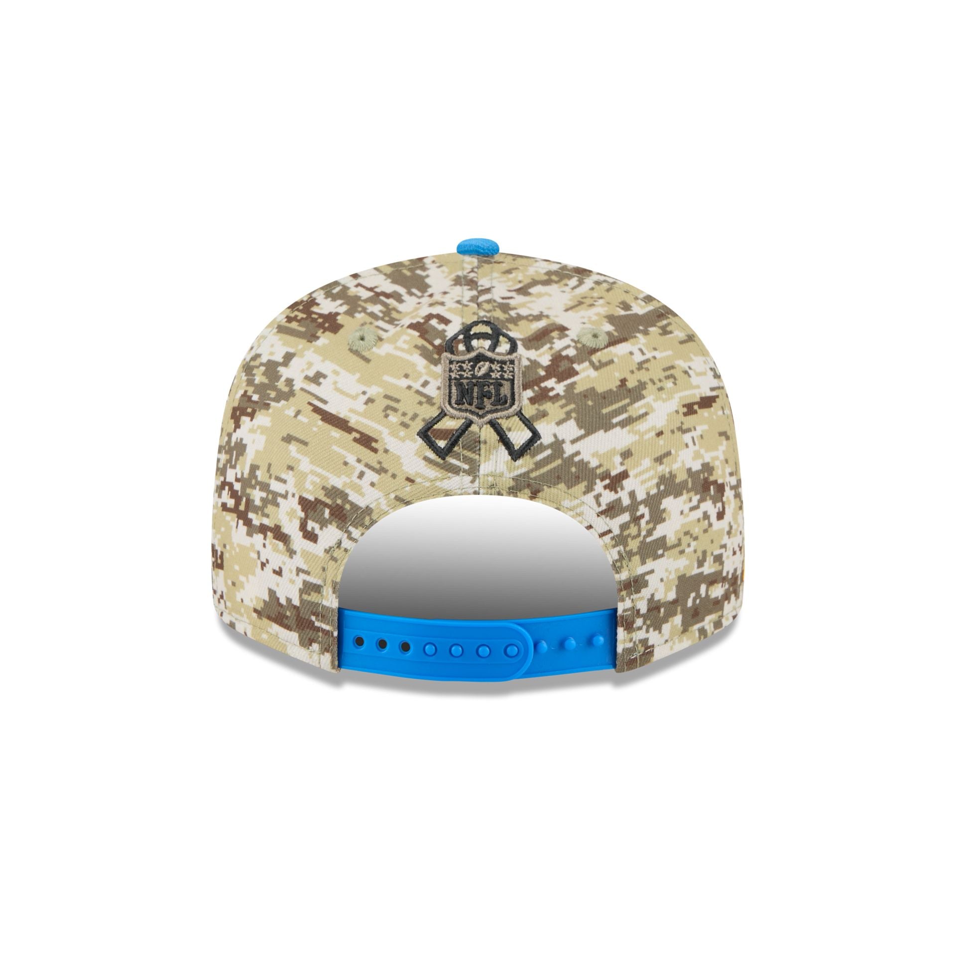 Los Angeles Chargers 2025 Salute to Service Fan Gear 9FIFTY Snapback Hat