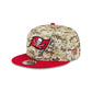 Tampa Bay Buccaneers 2025 Salute to Service Fan Gear 9FIFTY Snapback Hat