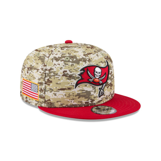Tampa Bay Buccaneers 2025 Salute to Service Fan Gear 9FIFTY Snapback Hat - New Era Cap