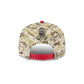 San Francisco 49ers 2025 Salute to Service Fan Gear 9FIFTY Snapback Hat