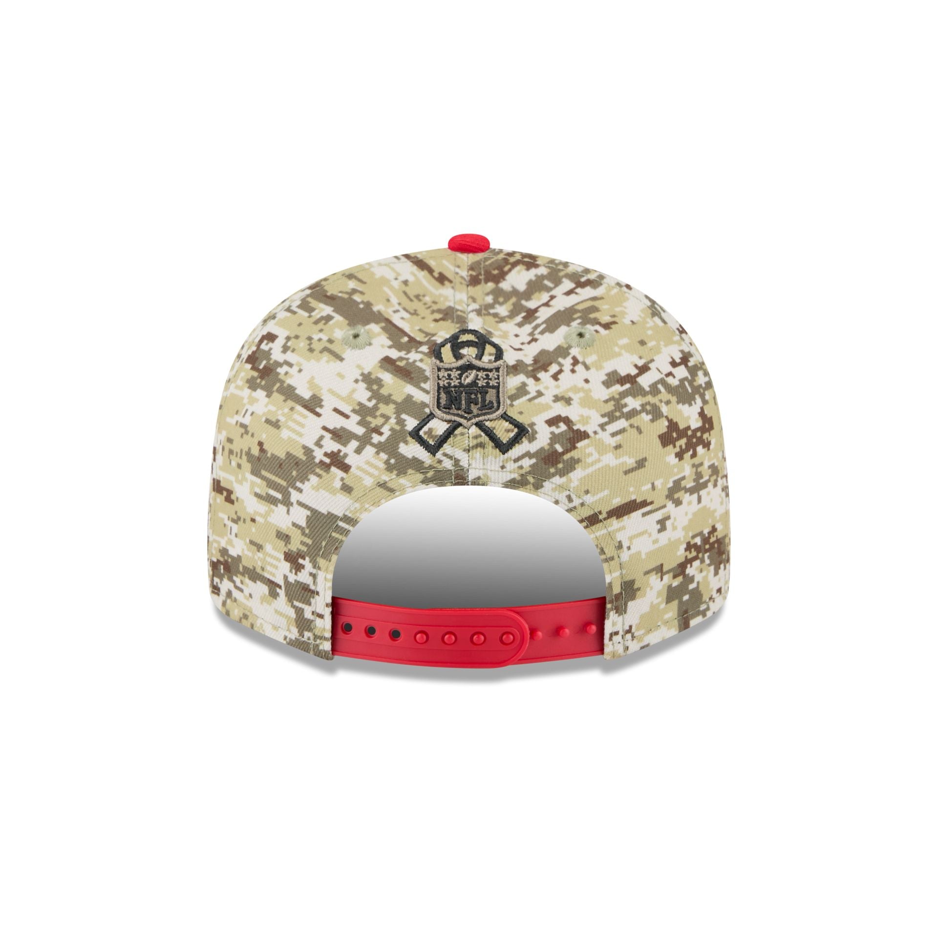 Kansas City Chiefs 2025 Salute to Service Fan Gear 9FIFTY Snapback Hat