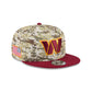 Washington Commanders 2025 Salute to Service Fan Gear 9FIFTY Snapback Hat