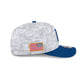 Indianapolis Colts 2025 Salute to Service Fan Gear 9SEVENTY Stretch-Snap Hat