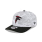Atlanta Falcons 2025 Salute to Service Fan Gear 9SEVENTY Stretch-Snap Hat
