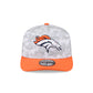 Denver Broncos 2025 Salute to Service Fan Gear 9SEVENTY Stretch-Snap Hat
