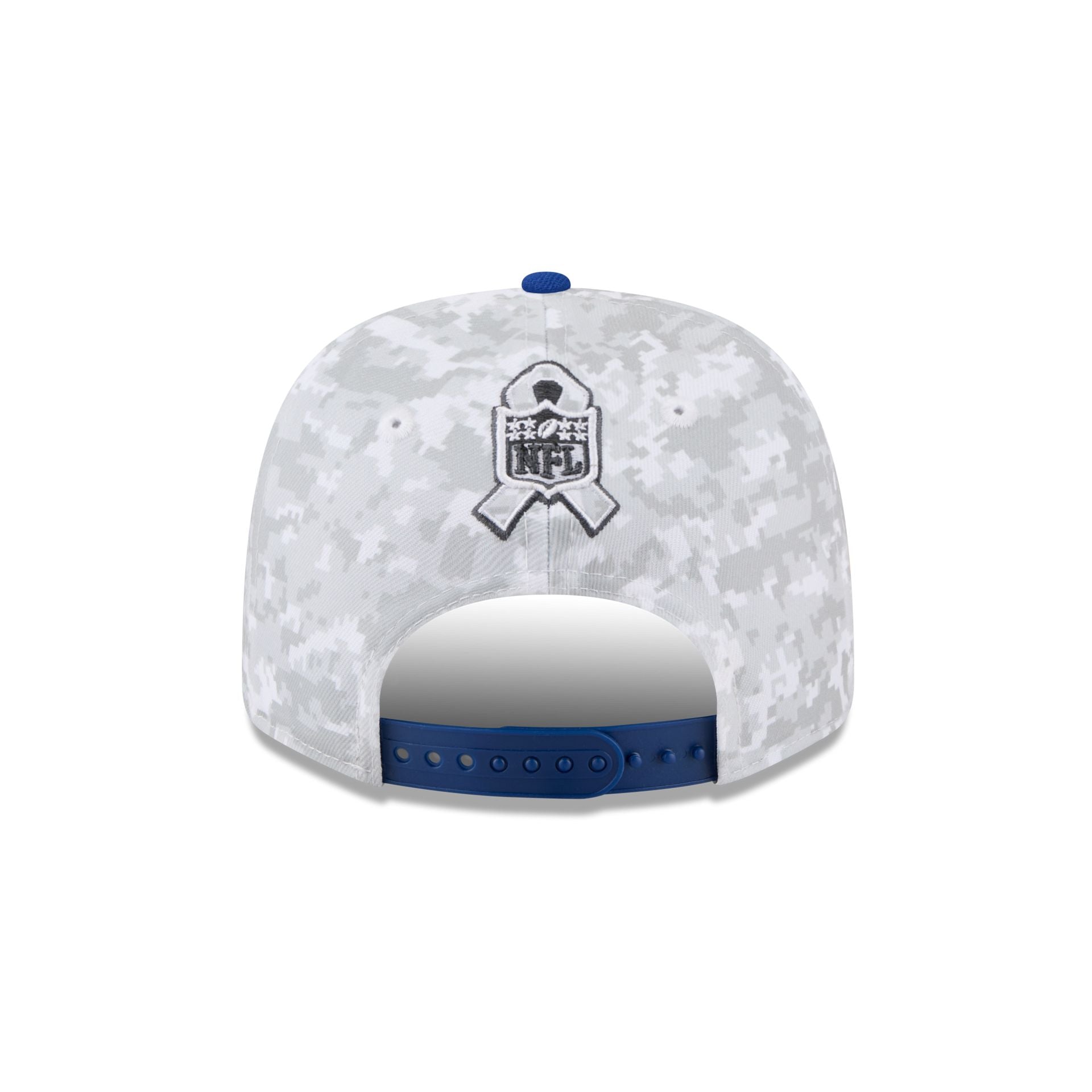 New York Giants 2025 Salute to Service Fan Gear 9SEVENTY Stretch-Snap Hat