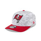 Tampa Bay Buccaneers 2025 Salute to Service Fan Gear 9SEVENTY Stretch-Snap Hat