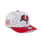 Tampa Bay Buccaneers 2025 Salute to Service Fan Gear 9SEVENTY Stretch-Snap Hat