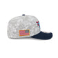 Tennessee Titans 2025 Salute to Service Fan Gear 9SEVENTY Stretch-Snap Hat