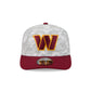 Washington Commanders 2025 Salute to Service Fan Gear 9SEVENTY Stretch-Snap Hat
