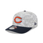 Chicago Bears 2025 Salute to Service Fan Gear 9SEVENTY Stretch-Snap Hat
