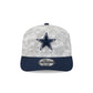 Dallas Cowboys 2025 Salute to Service Fan Gear 9SEVENTY Stretch-Snap Hat