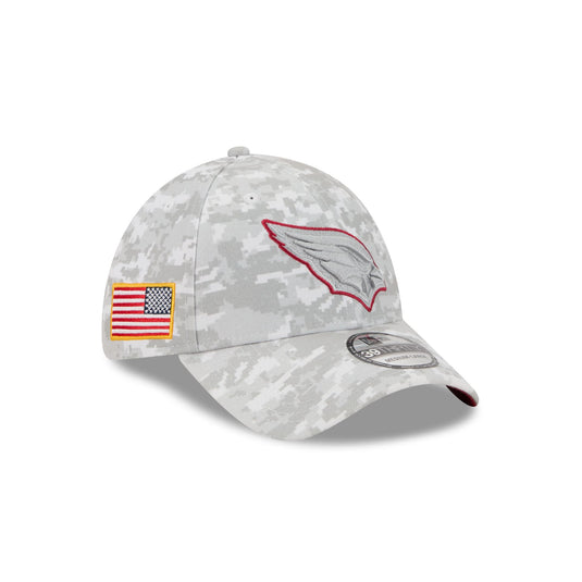 Arizona Cardinals 2025 Salute to Service Fan Gear 39THIRTY Stretch Fit Hat - New Era Cap