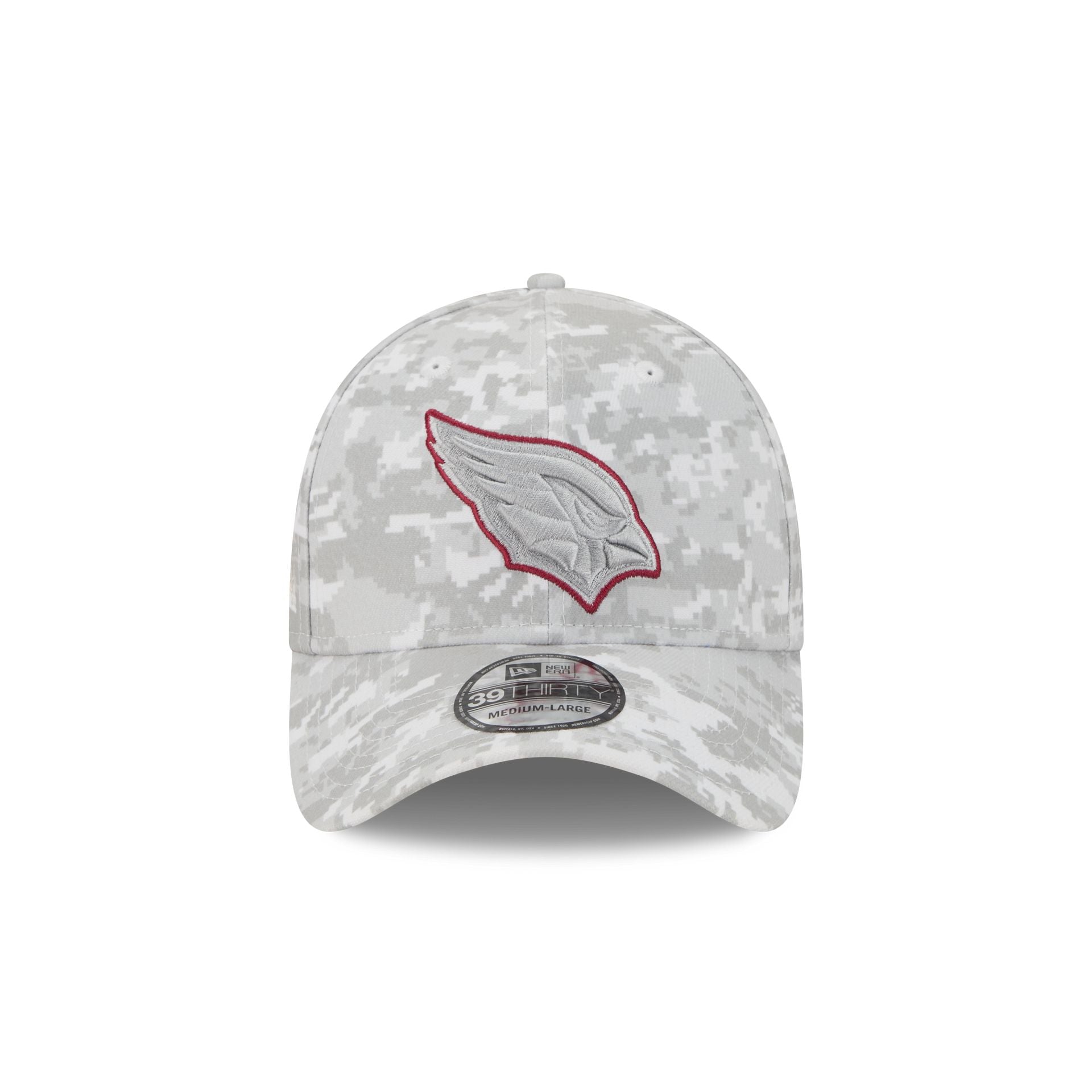 Arizona Cardinals 2025 Salute to Service Fan Gear 39THIRTY Stretch Fit Hat