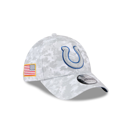 Indianapolis Colts 2025 Salute to Service Fan Gear 39THIRTY Stretch Fit Hat - New Era Cap