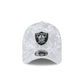 Las Vegas Raiders 2025 Salute to Service Fan Gear 39THIRTY Stretch Fit Hat