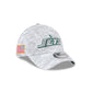 New York Jets 2025 Salute to Service Fan Gear 39THIRTY Stretch Fit Hat
