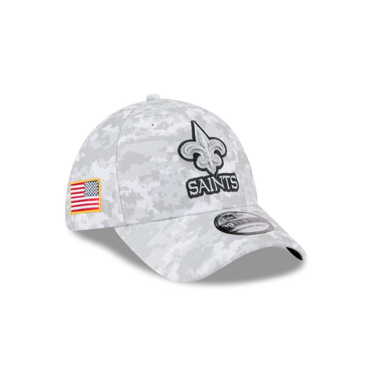 New Orleans Saints 2025 Salute to Service Fan Gear 39THIRTY Stretch Fit Hat - New Era Cap