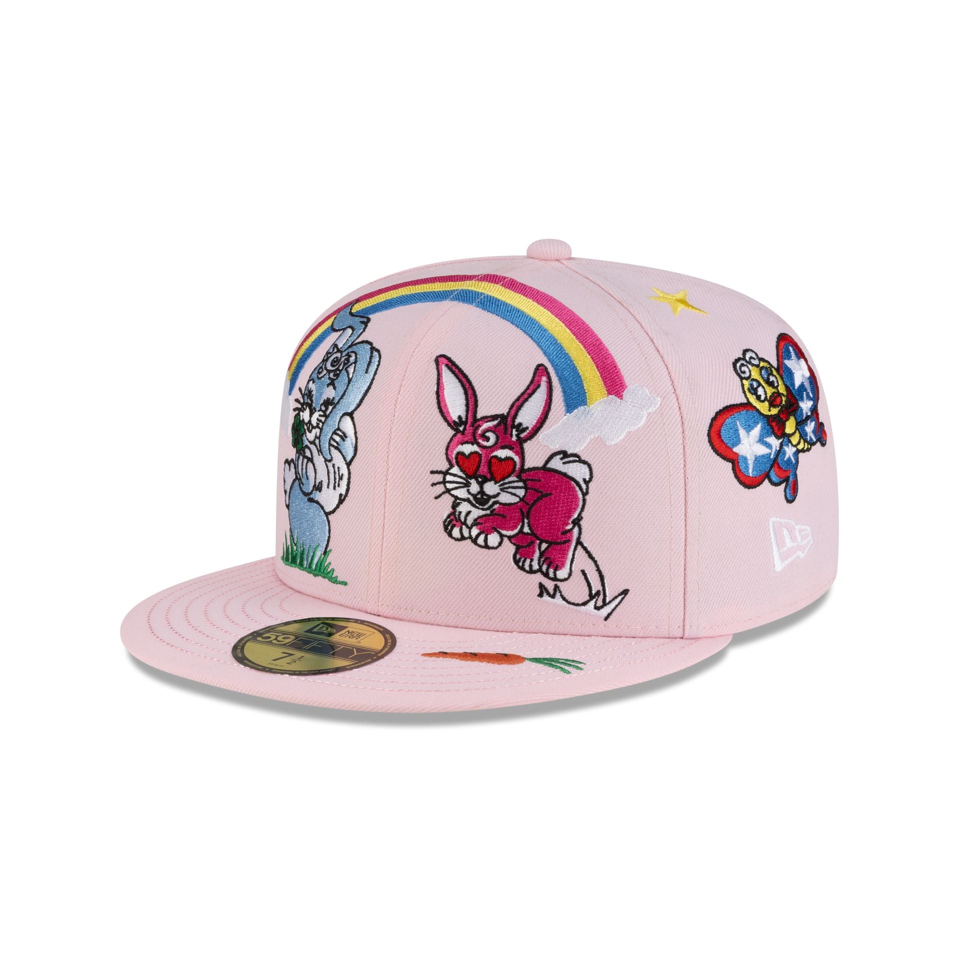 Kenzo Lucky Me Cartoon Pink 59FIFTY Fitted Hat