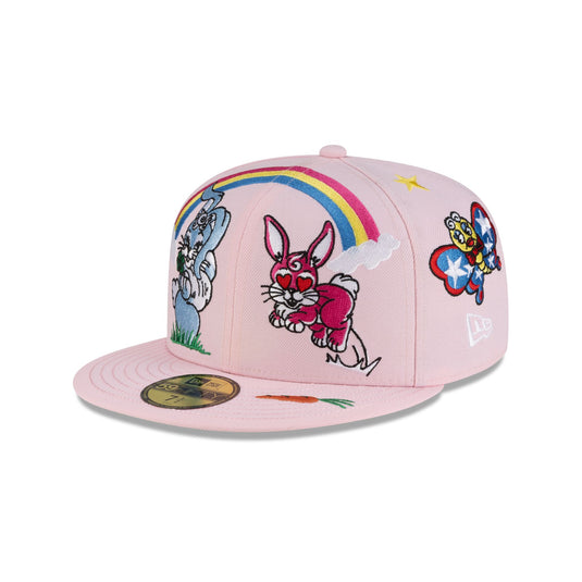 Kenzo Pink 59FIFTY Fitted Hat - New Era Cap