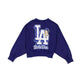 Bella Doña x Betty Boop x Los Angeles Dodgers Women's Boxy Crewneck