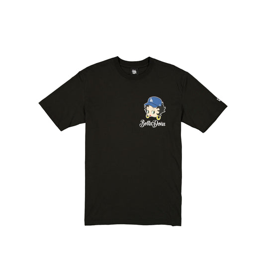 Bella Doña x Betty Boop x Los Angeles Dodgers Unisex T-Shirt - New Era Cap